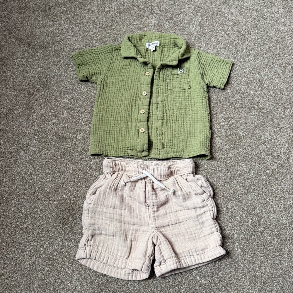 Baby Organic cotton summer outfit